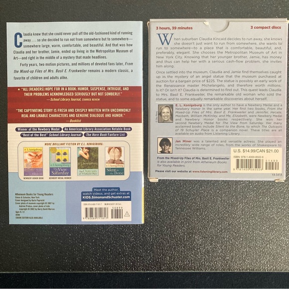 ATHENEUM audio book set - Picture 2 of 7